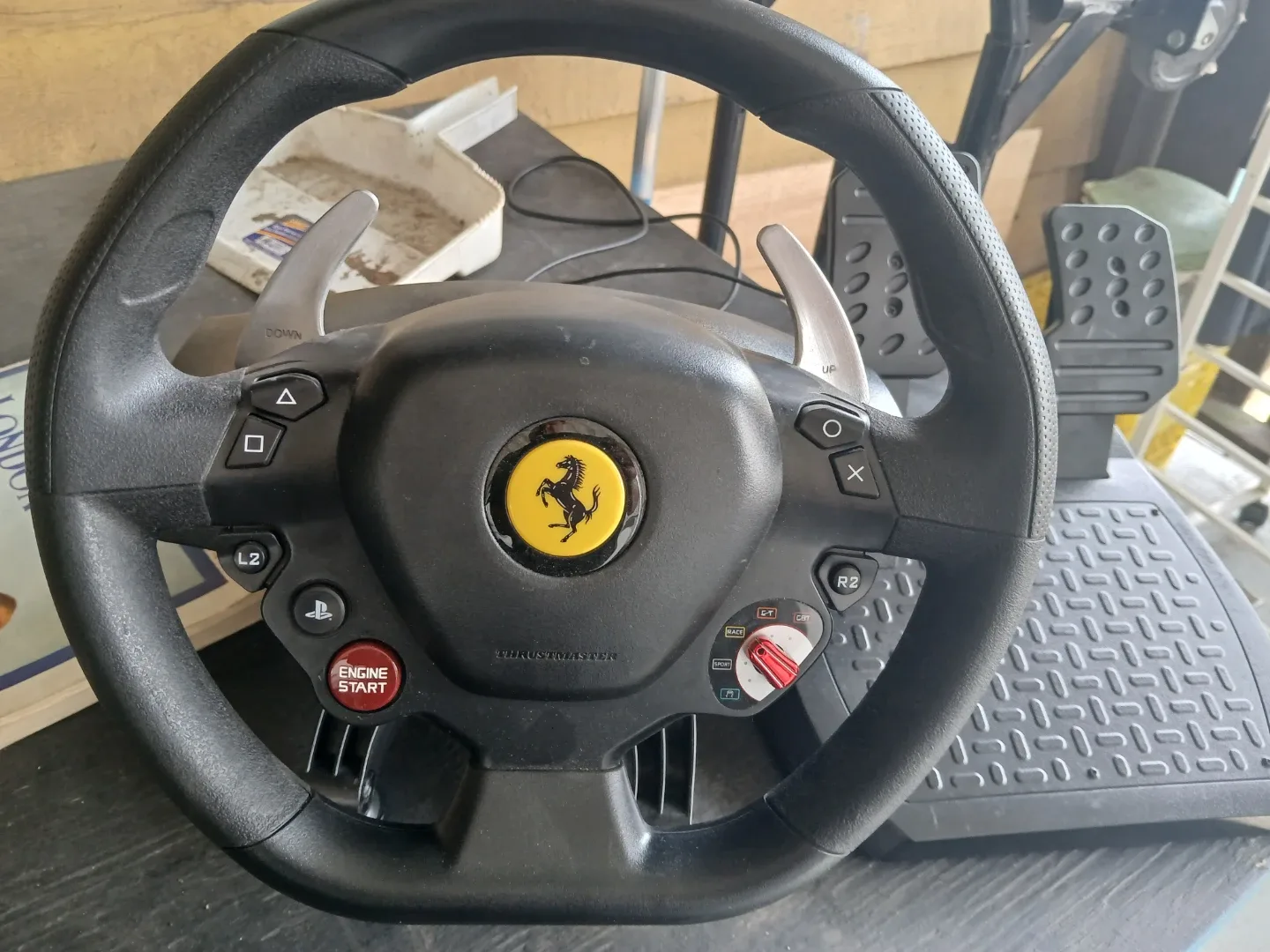 Thrustmaster T80 RW Ferrari 488 GTB Racing Wheel