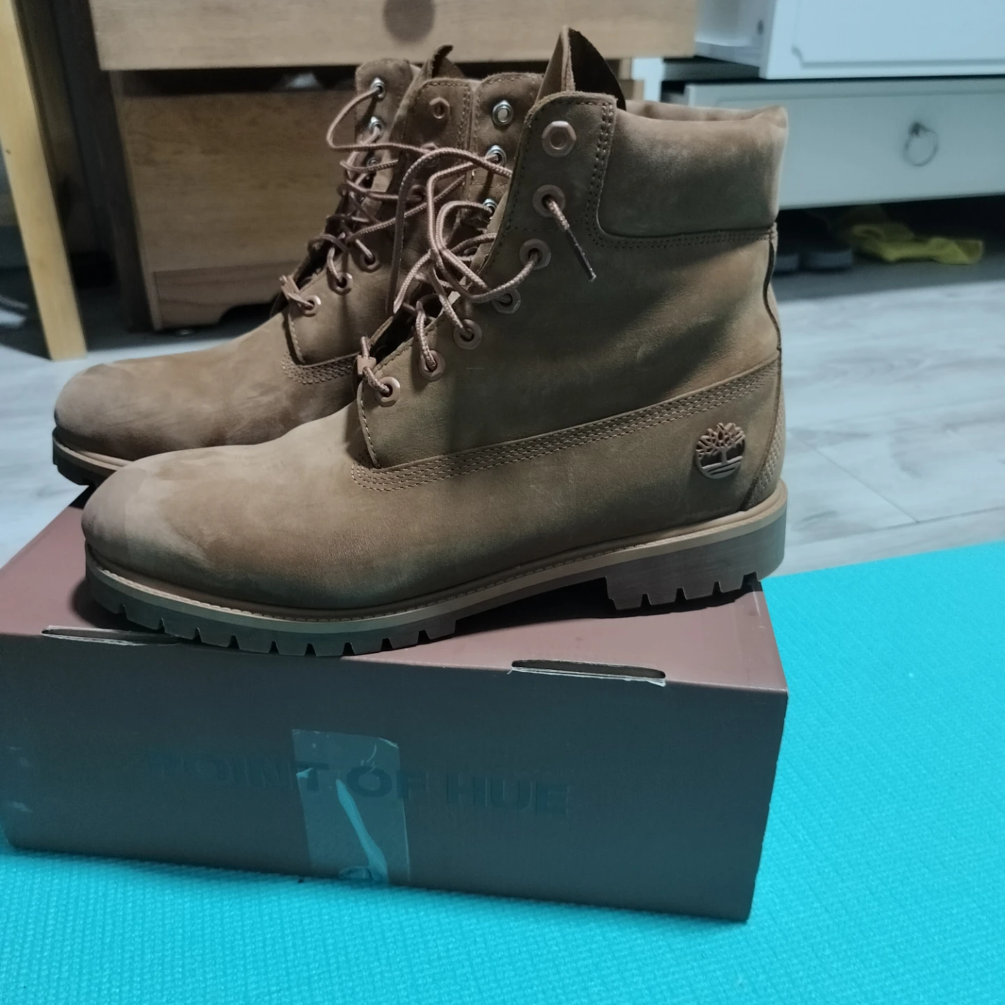 Timberland Classic 6" Waterproof Boots - Wheat Nubuck