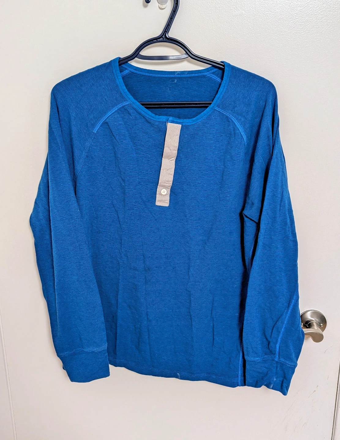 Lululemon Long Sleeve Henley Shirt - Men's Size Medium