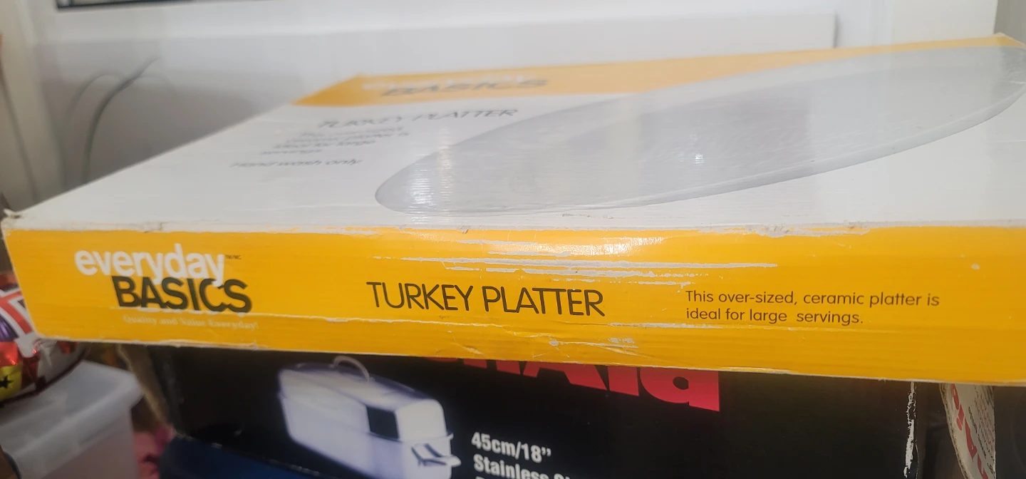 Everyday Basics Turkey Platter - photo 2