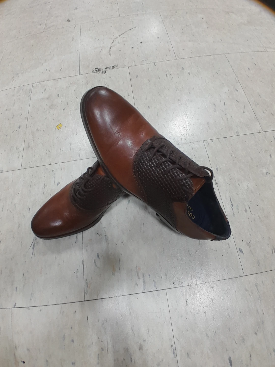 Cole Haan Grand Series Brown Leather Saddle Shoes Men's Size 9.5 - photo 3