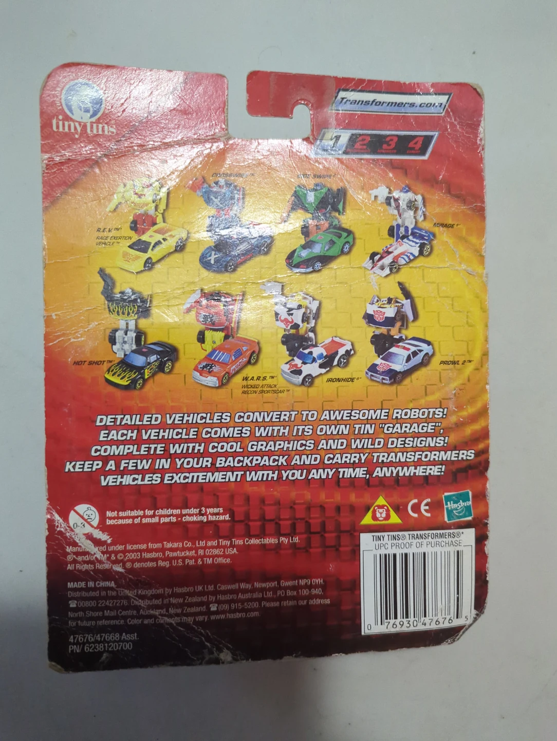 Transformers Robots in Disguise Tiny Tins Vehicle to Robot - photo 2