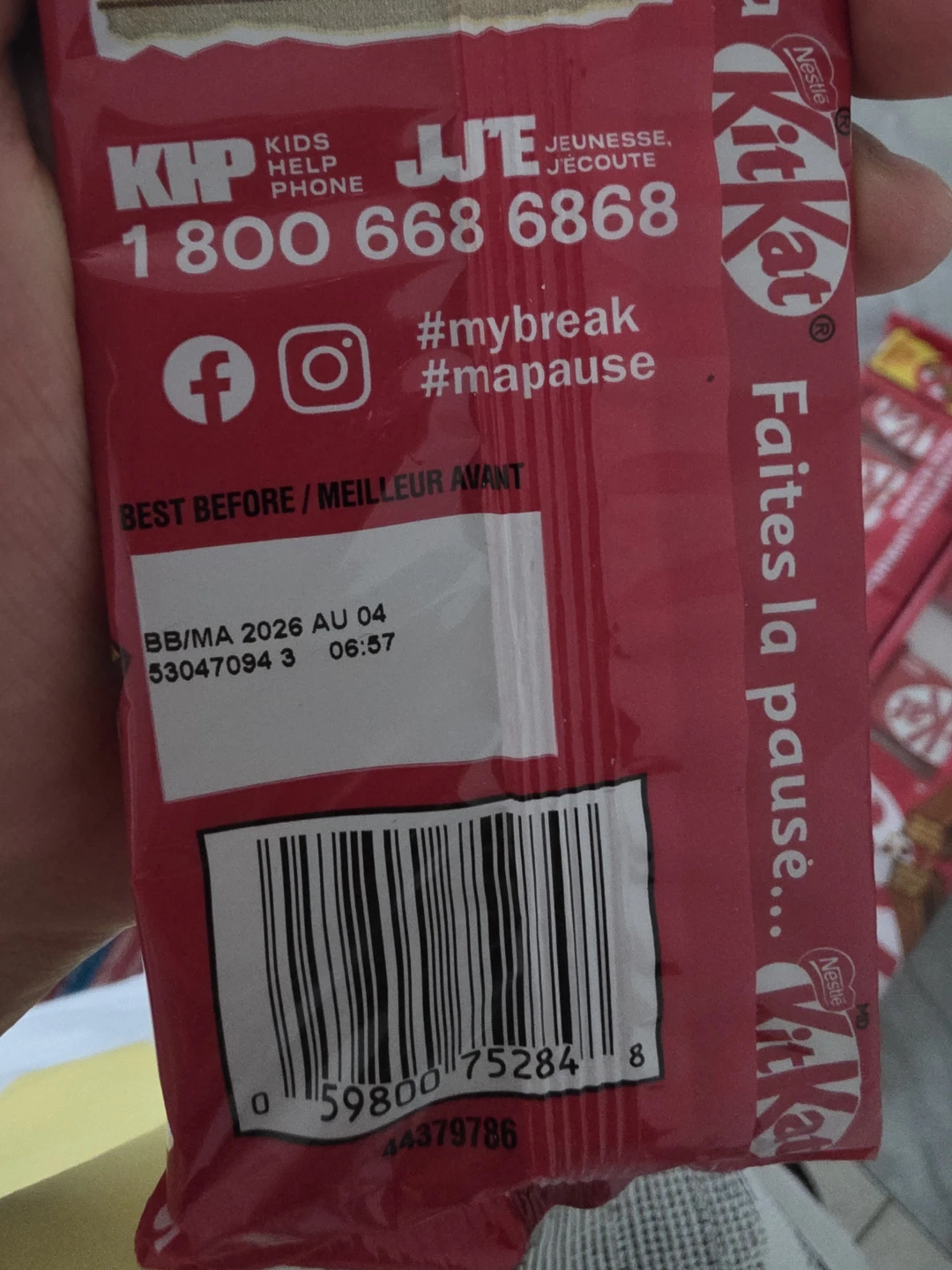 Kit Kat Snack Size Chocolate Bars - 3 Packs - photo 2