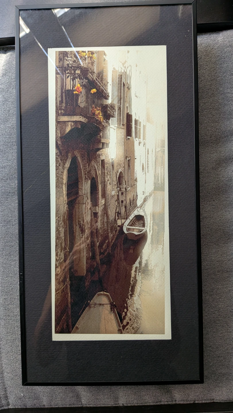 Umbra Metal/Glass Framed Artwork