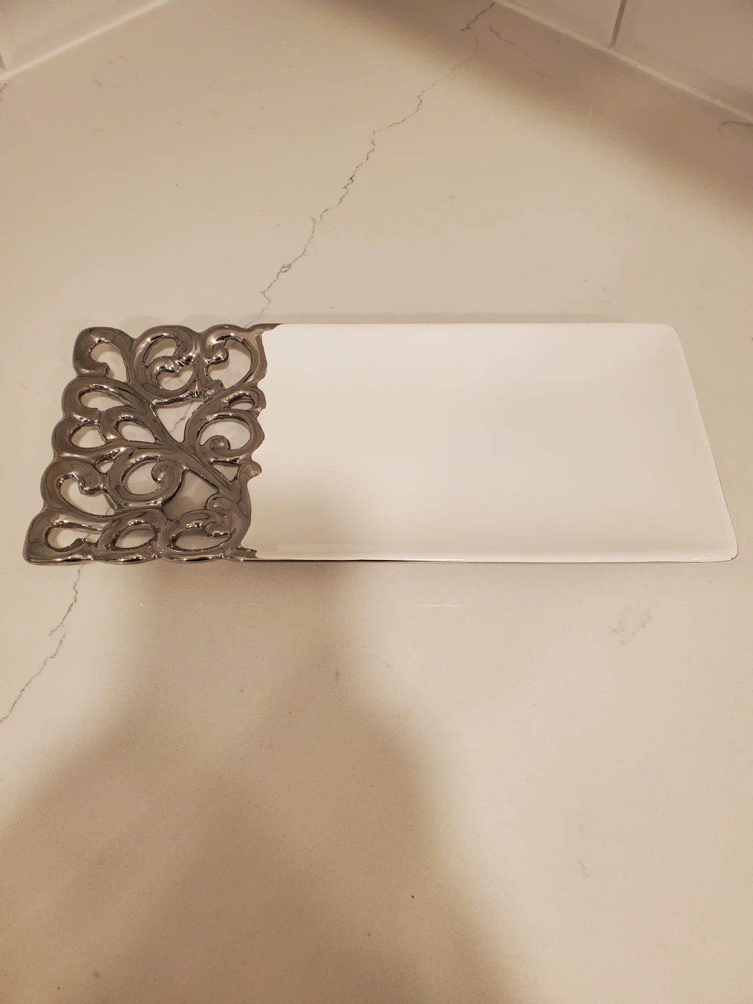 Verdici small rectangular platter