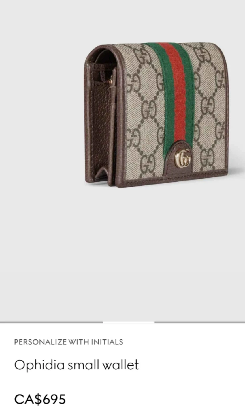 New Gucci Ophidia GG Small Wallet - photo 4