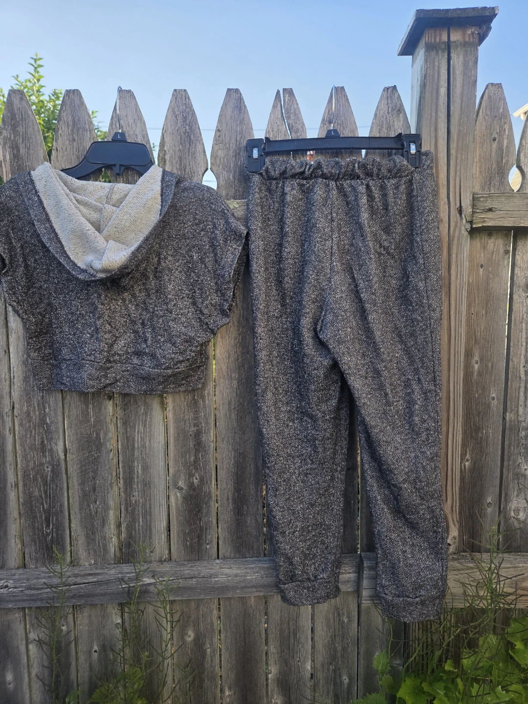 Ktoo Women's vintage Lounge Set - Cropped Hoodie & Joggers - photo 2