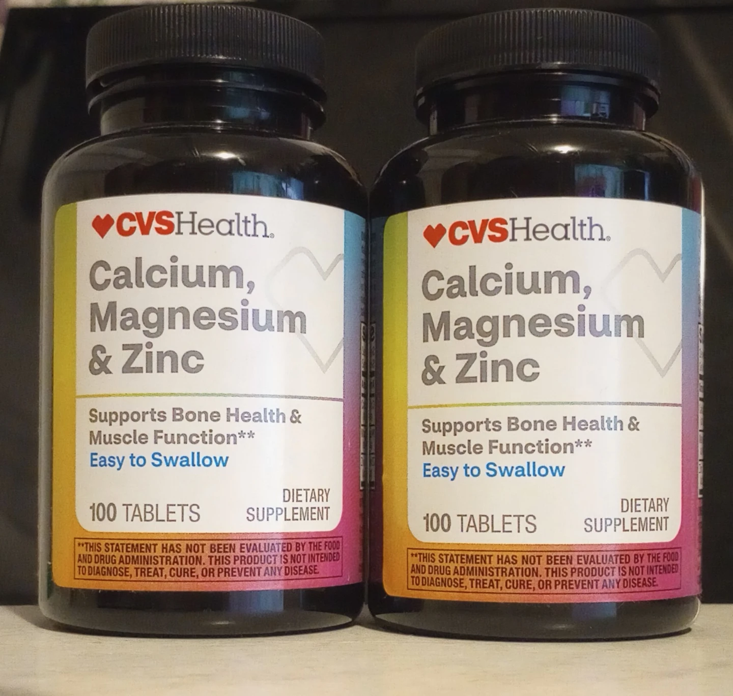 CVS Health Calcium, Magnesium, & Zinc - 2 month supply
