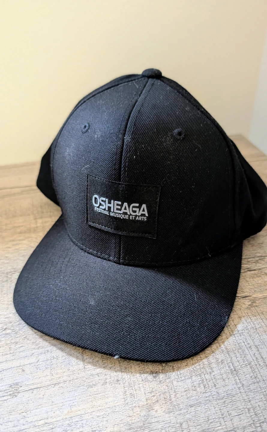 Black OSHEAGA Festival Snapback Hat