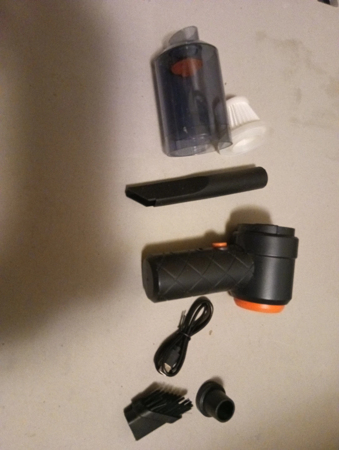 Portable Mini 2-in-1 Vacuum Cleaner for Home and Car - photo 2