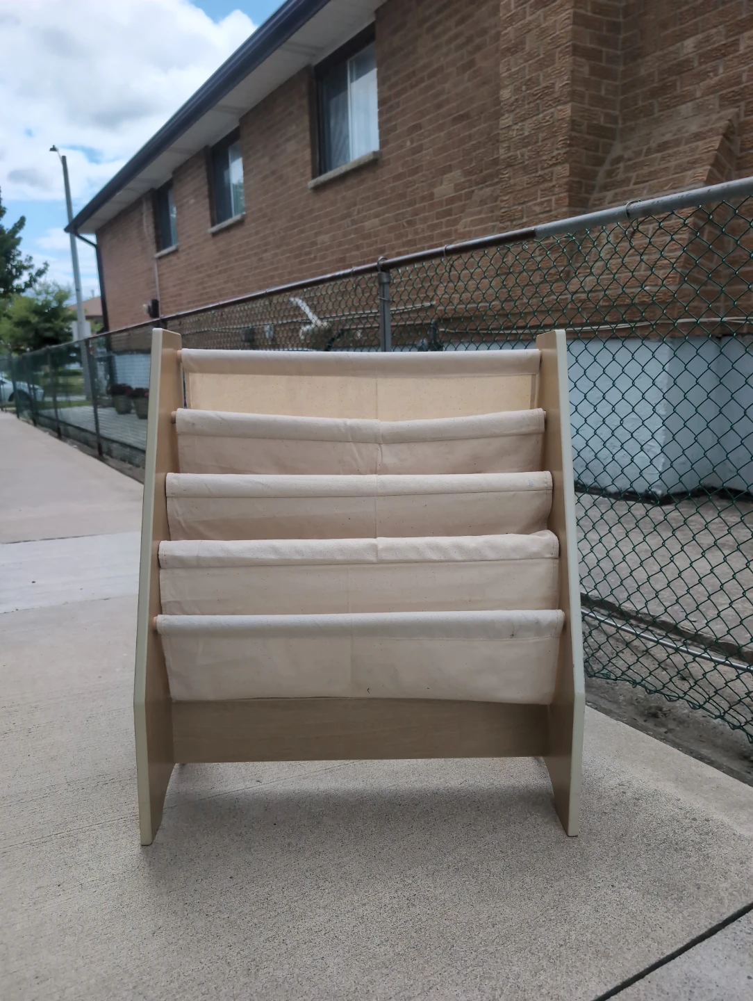 Kids Bookshelf with 4 Tiers