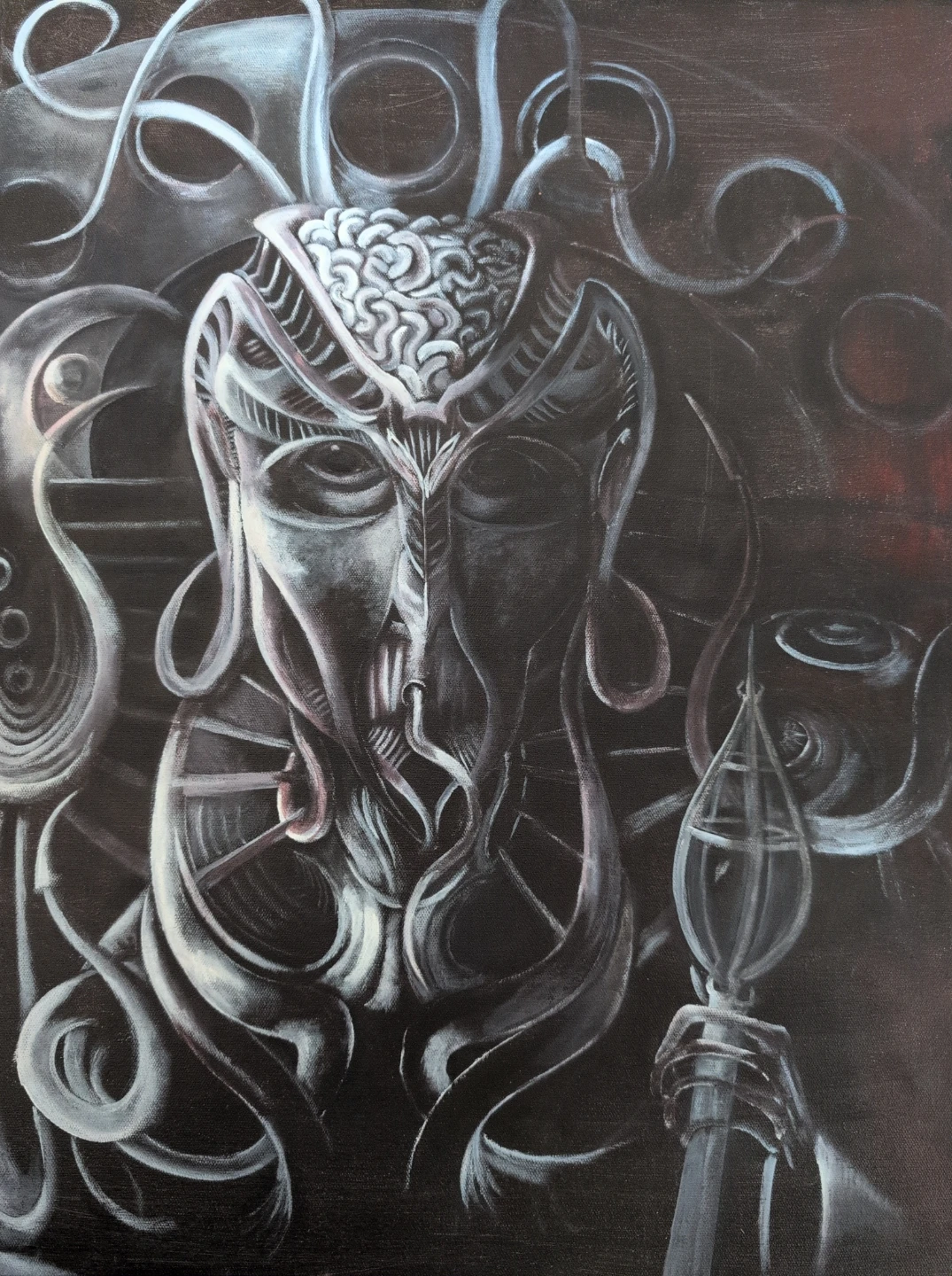 Unique Sci-Fi Art Painting