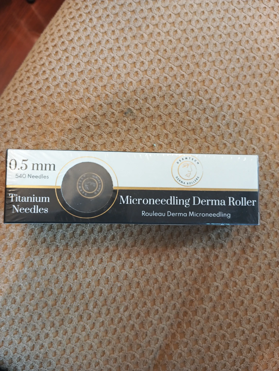 DERMTECH Microneedling Derma Roller 0.5mm Titanium Needles - photo 4