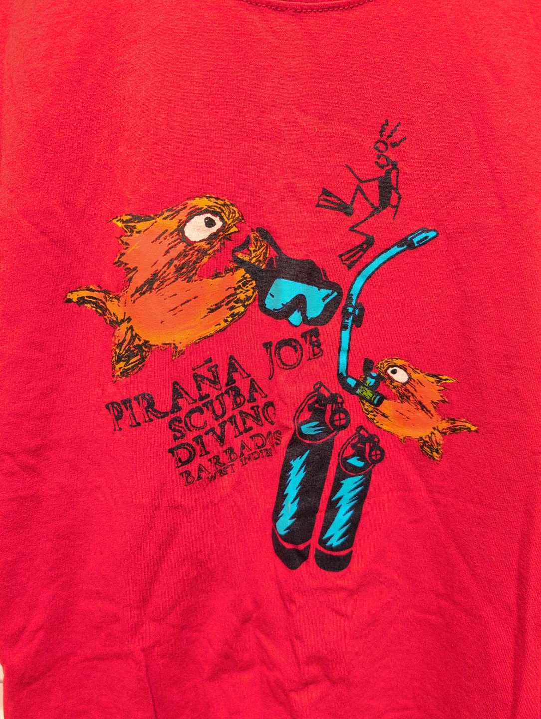 Piranha Joe Scuba Diving T-Shirt - photo 2