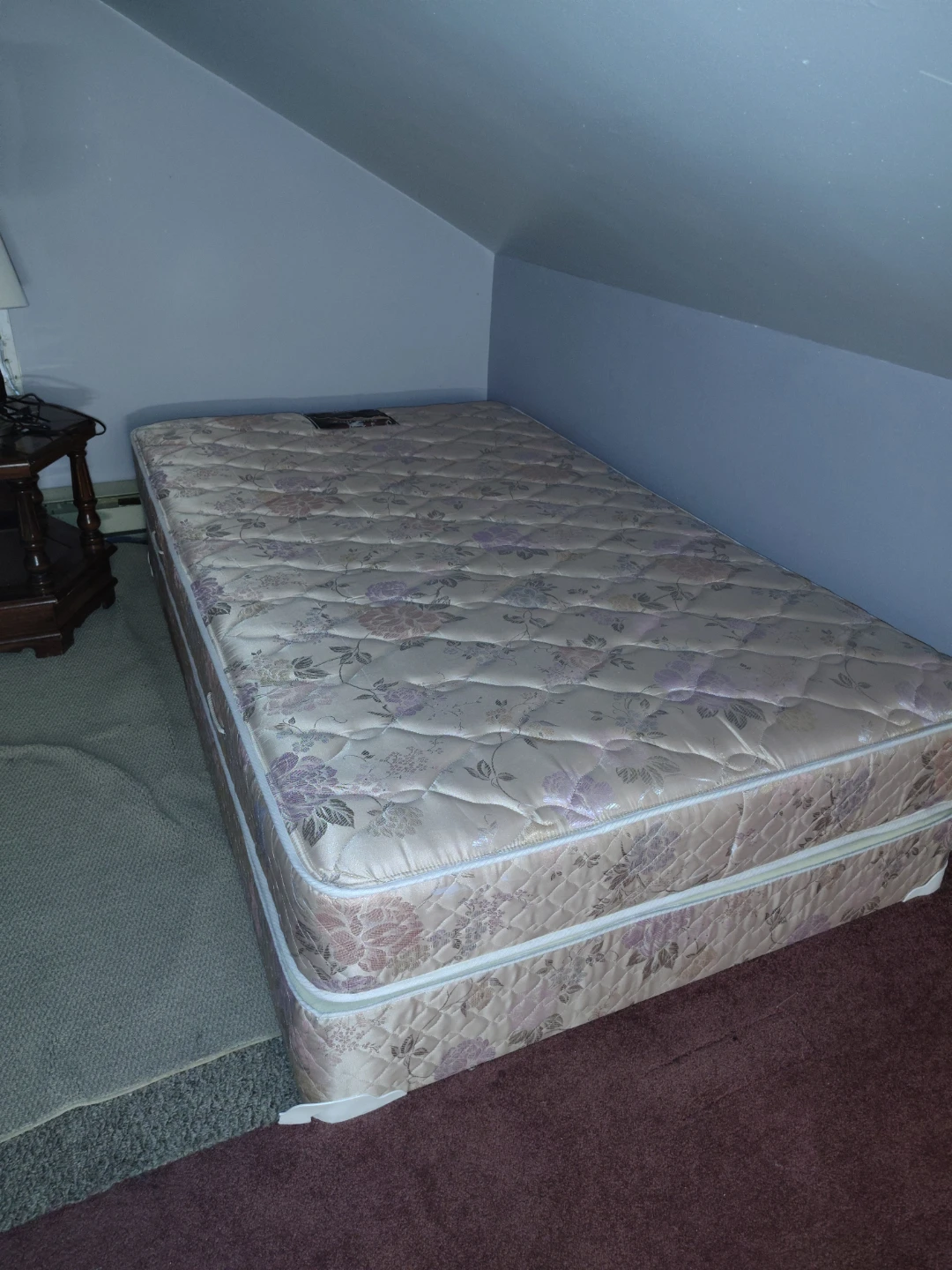 Twin Mattress with Box Spring