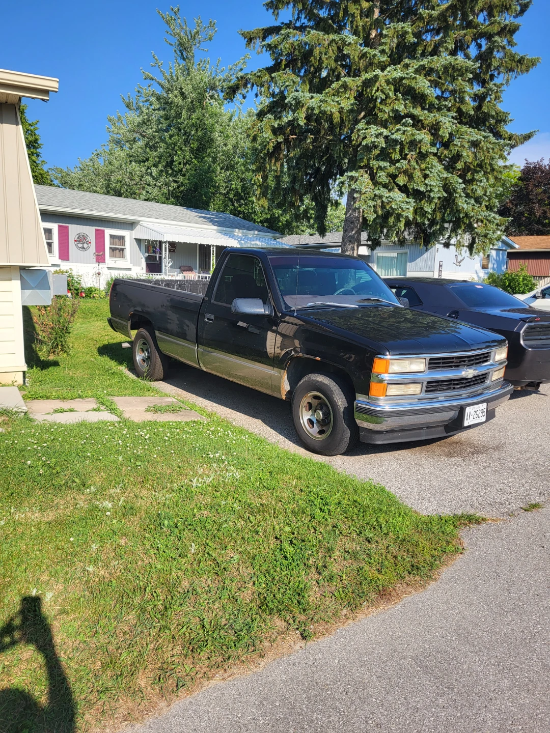 Black Chevrolet Pickup Truck