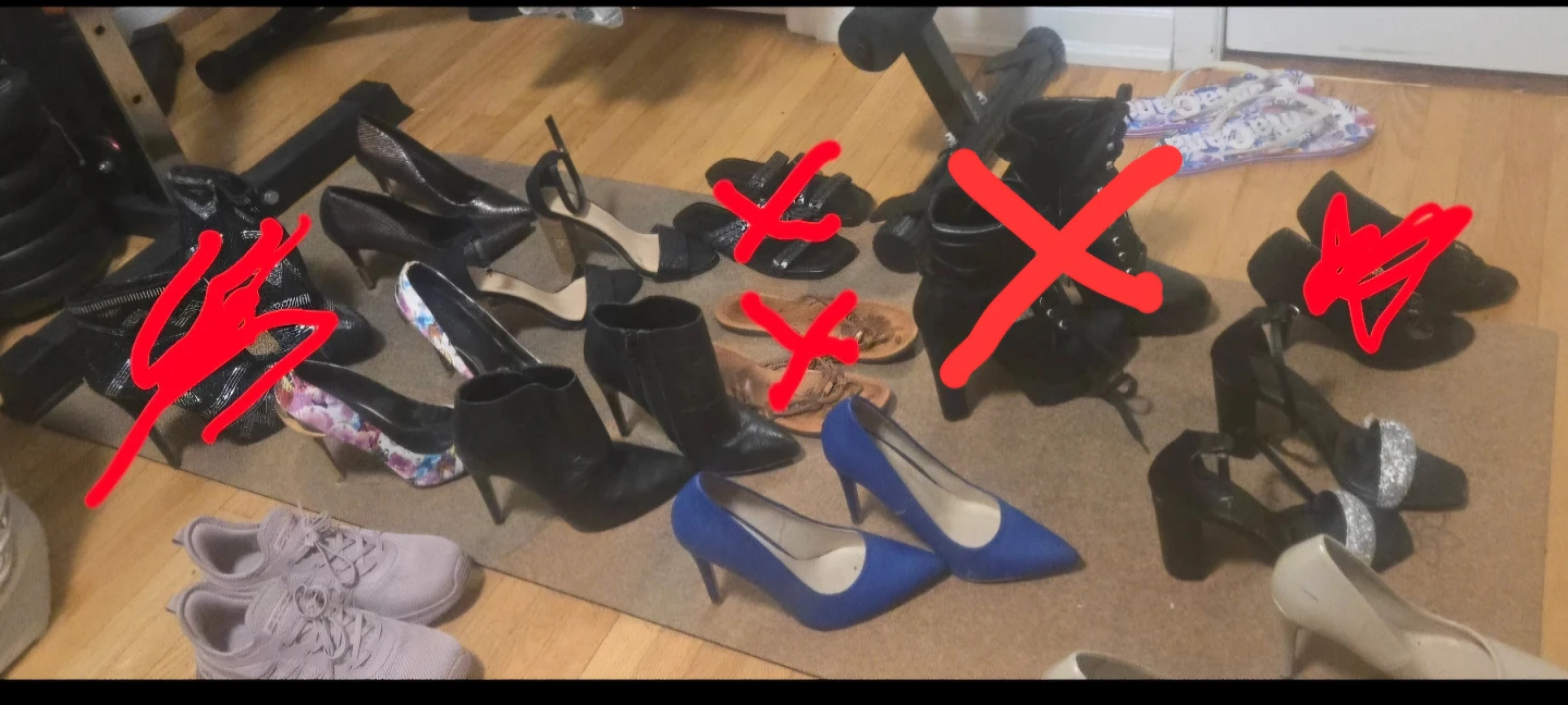 Women’s Shoe Lot – 8 Pairs –Size 7.5 - photo 2