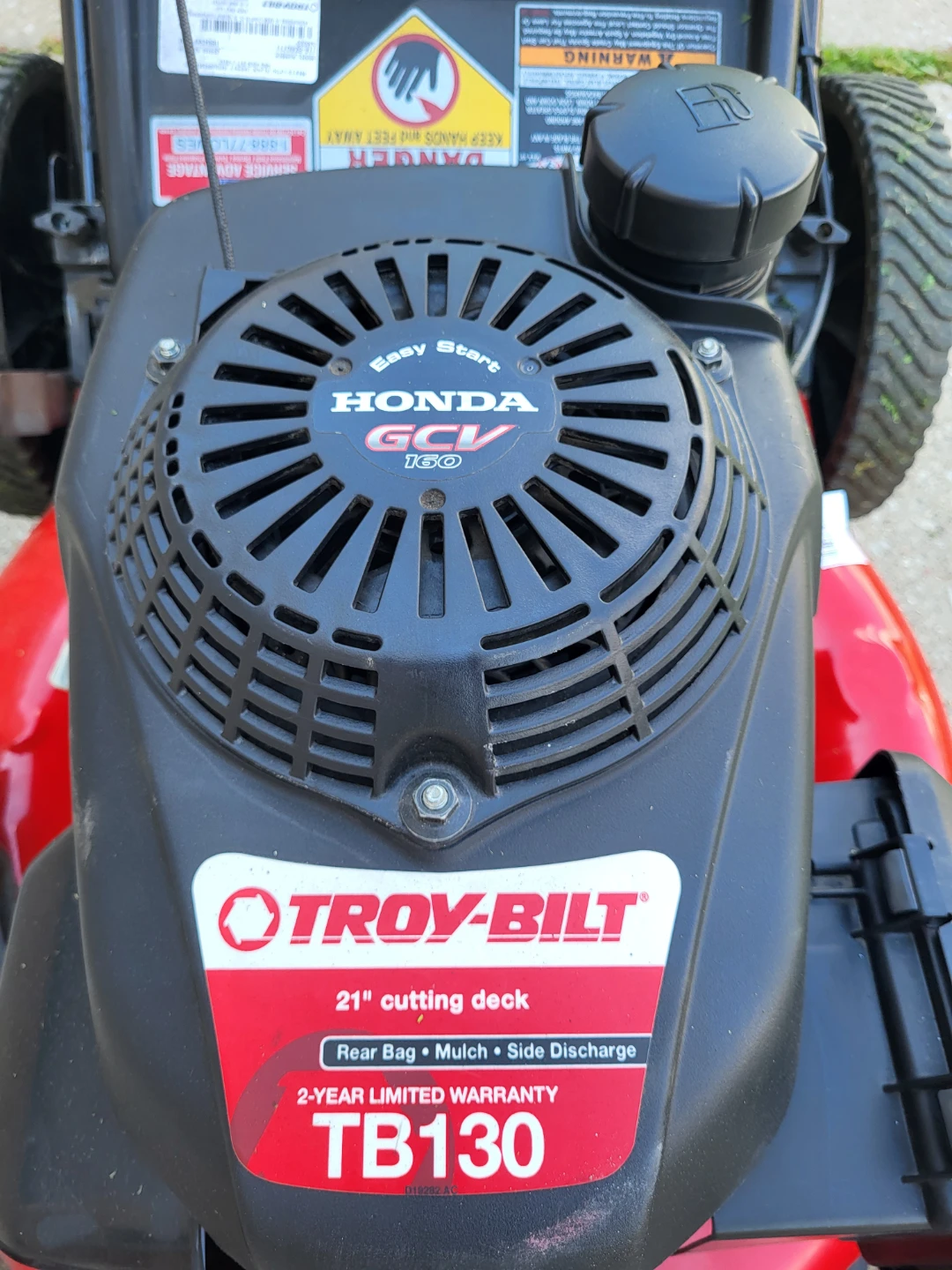 Lawnmover Troy Bilt Push In Excellents Conditions - photo 3