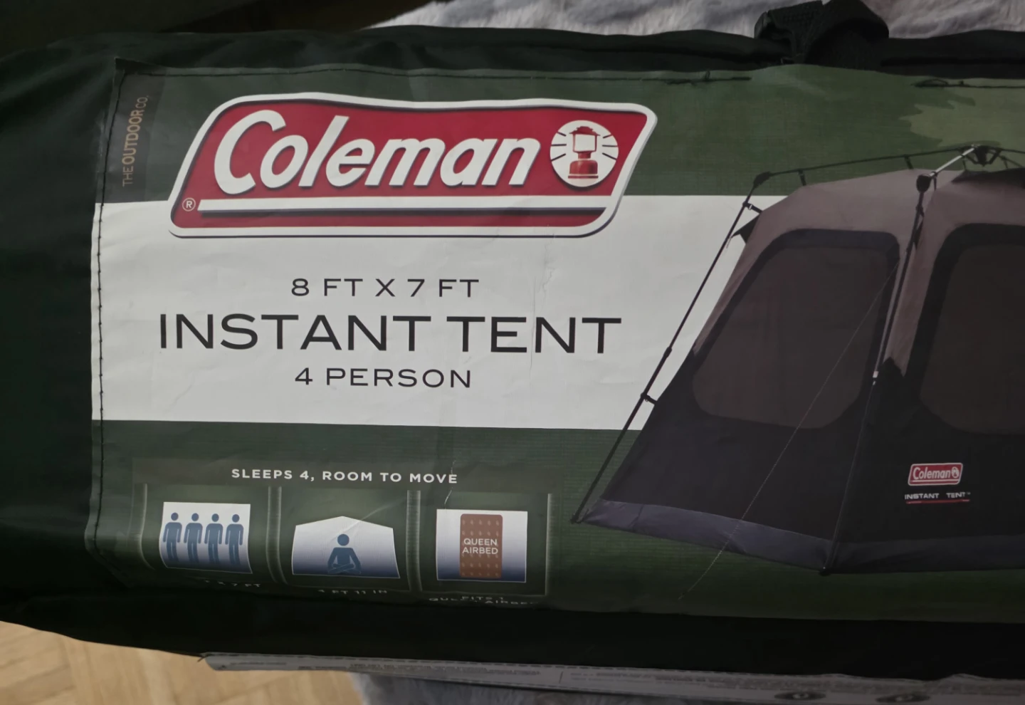 Coleman 4 person Instant Tent New - photo 2