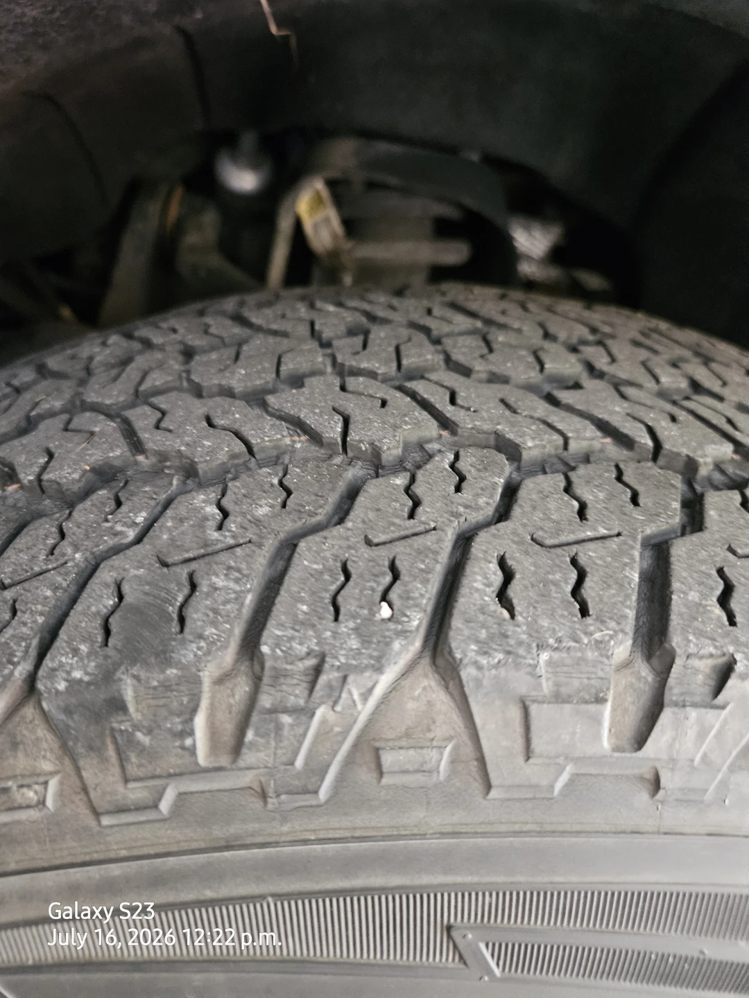 Goodyear Wrangler Tire 255/65R17