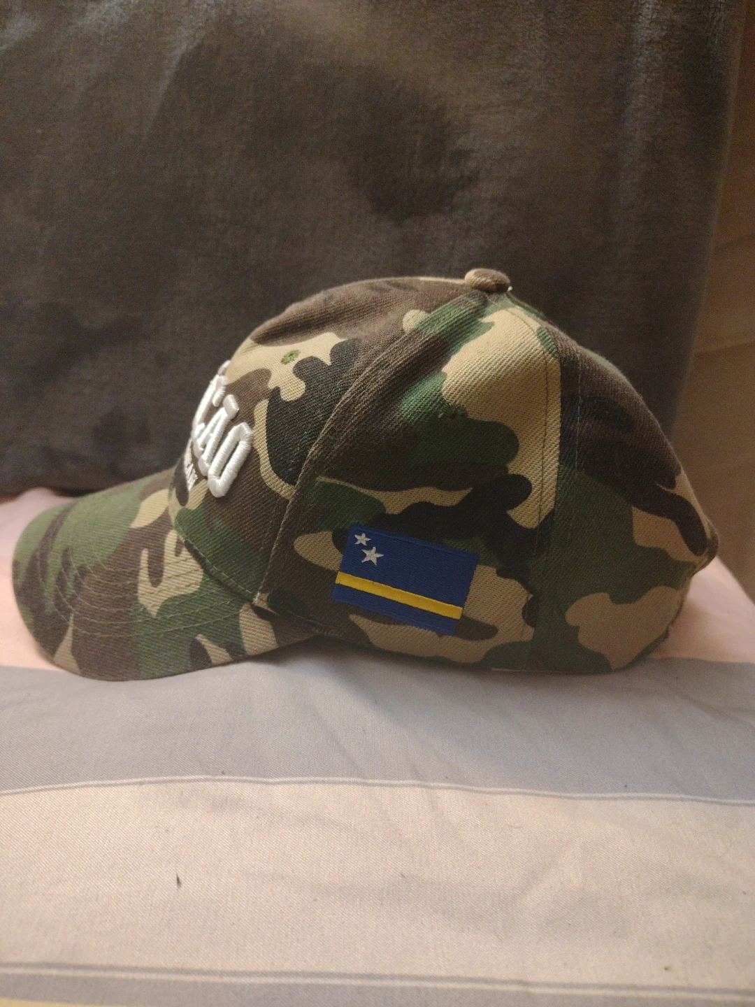 Curacao Dutch Caribbean Camo Baseball Cap - photo 2