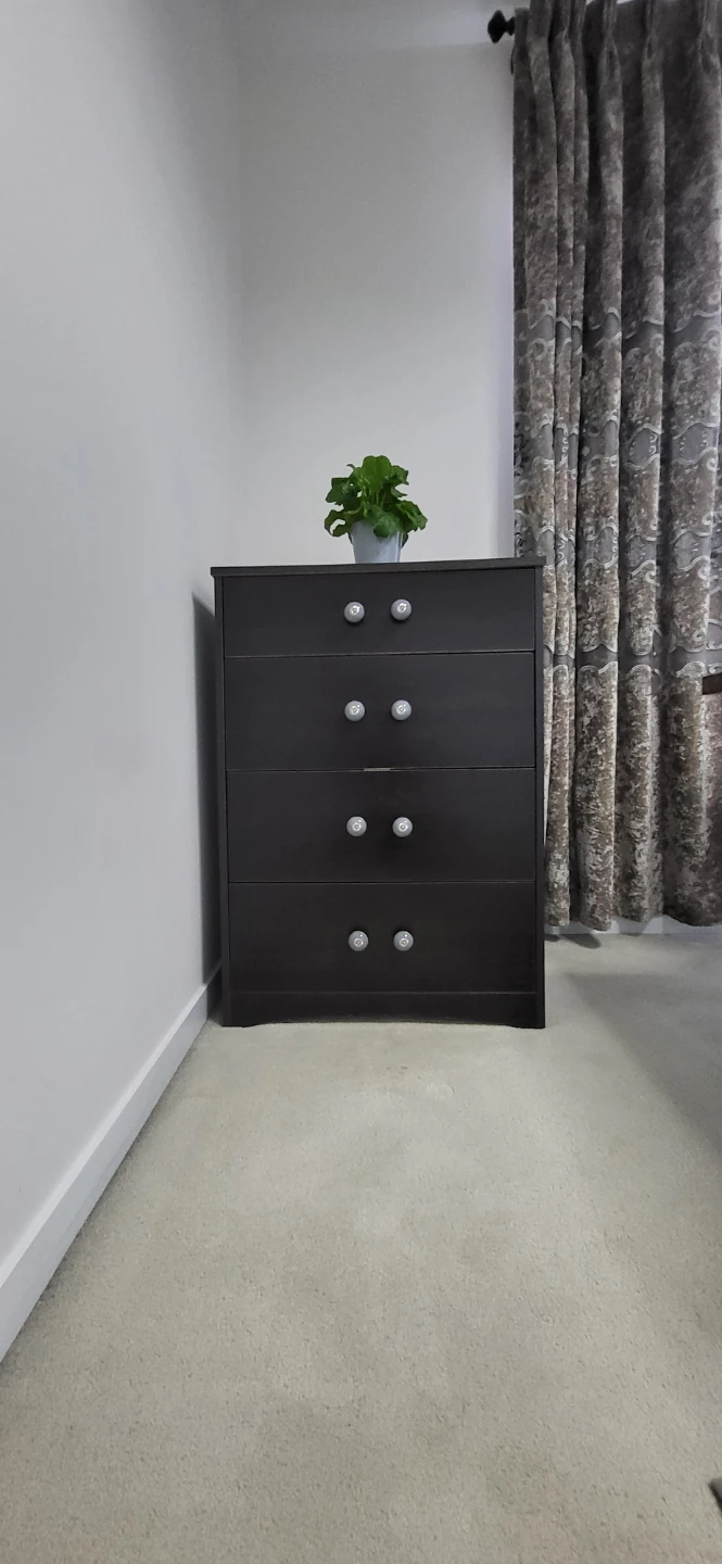4-Drawer Espresso Dresser – Great Storage - photo 3