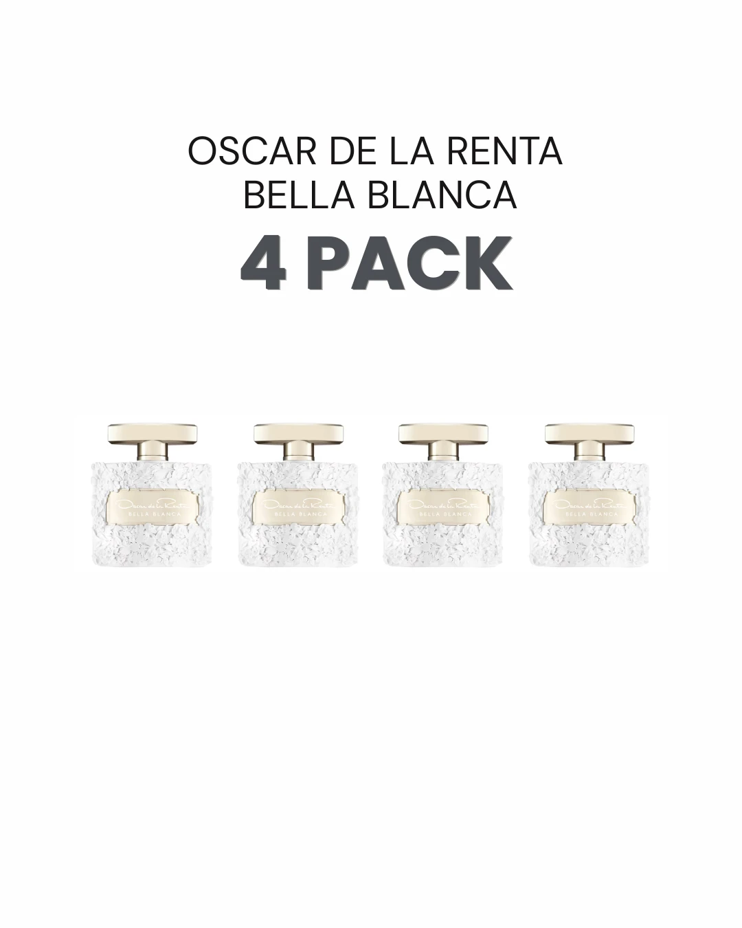 Oscar de la Renta Bella Blanca Eau de Parfum 5ml (4 Pack)