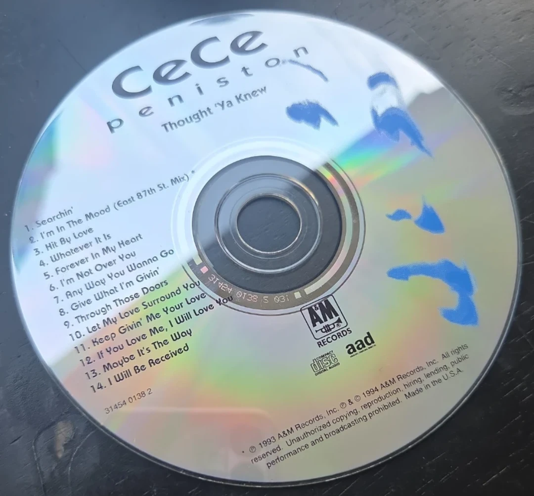 CeCe Peniston Thought Ya Knew CD - photo 4