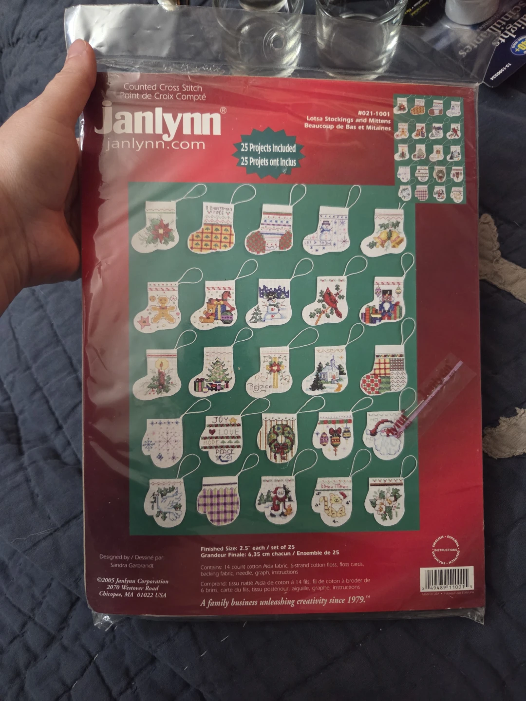 Cross stitch kit never used