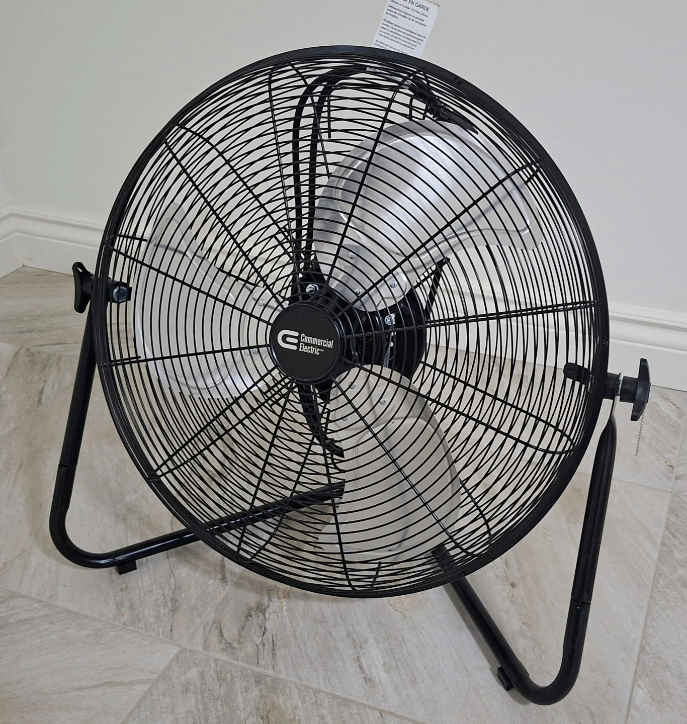Commercial Electric 20-inch Floor Fan - photo 2