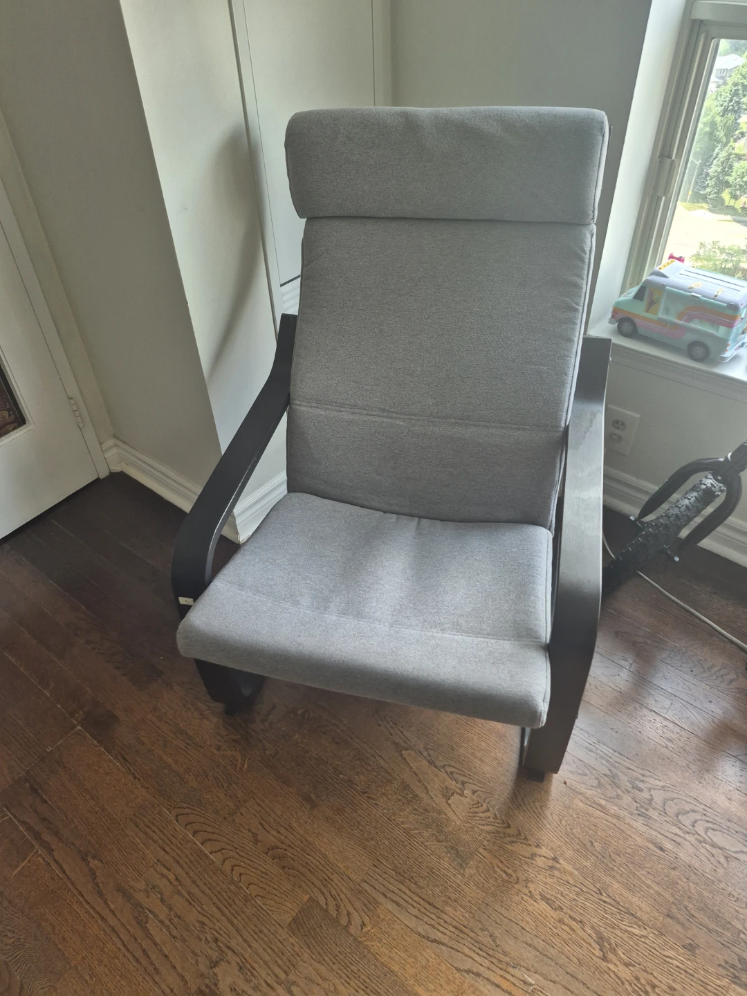 Grey Fabric Armchair - photo 2