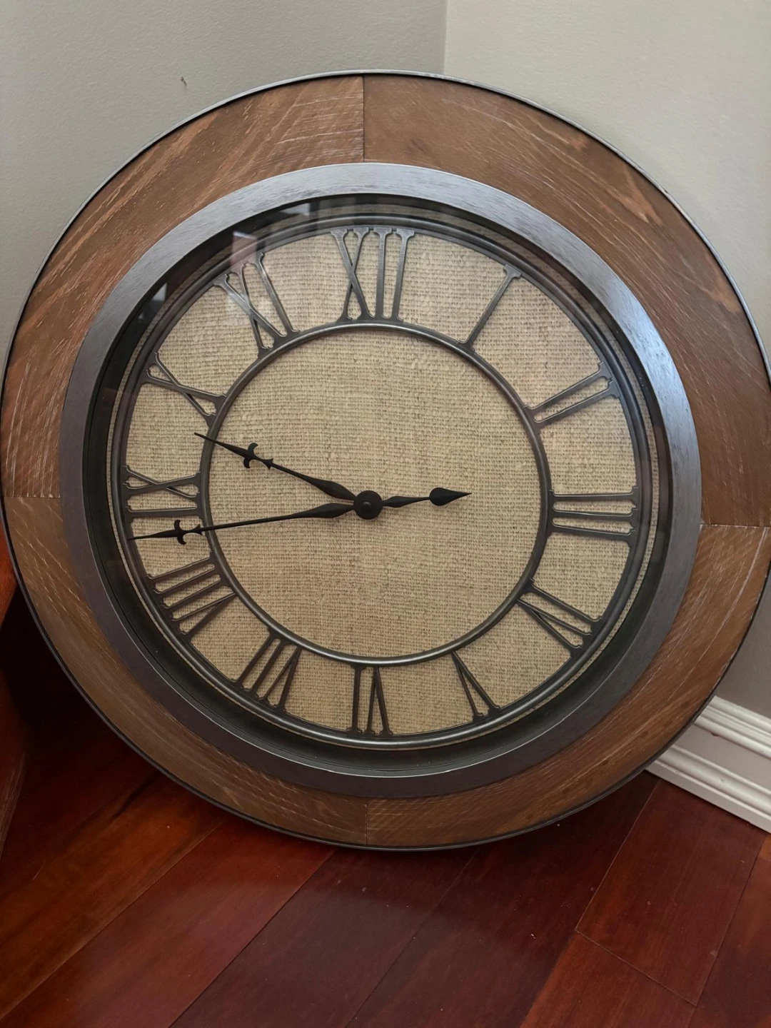 Roman Numeral Wall Clock - photo 3