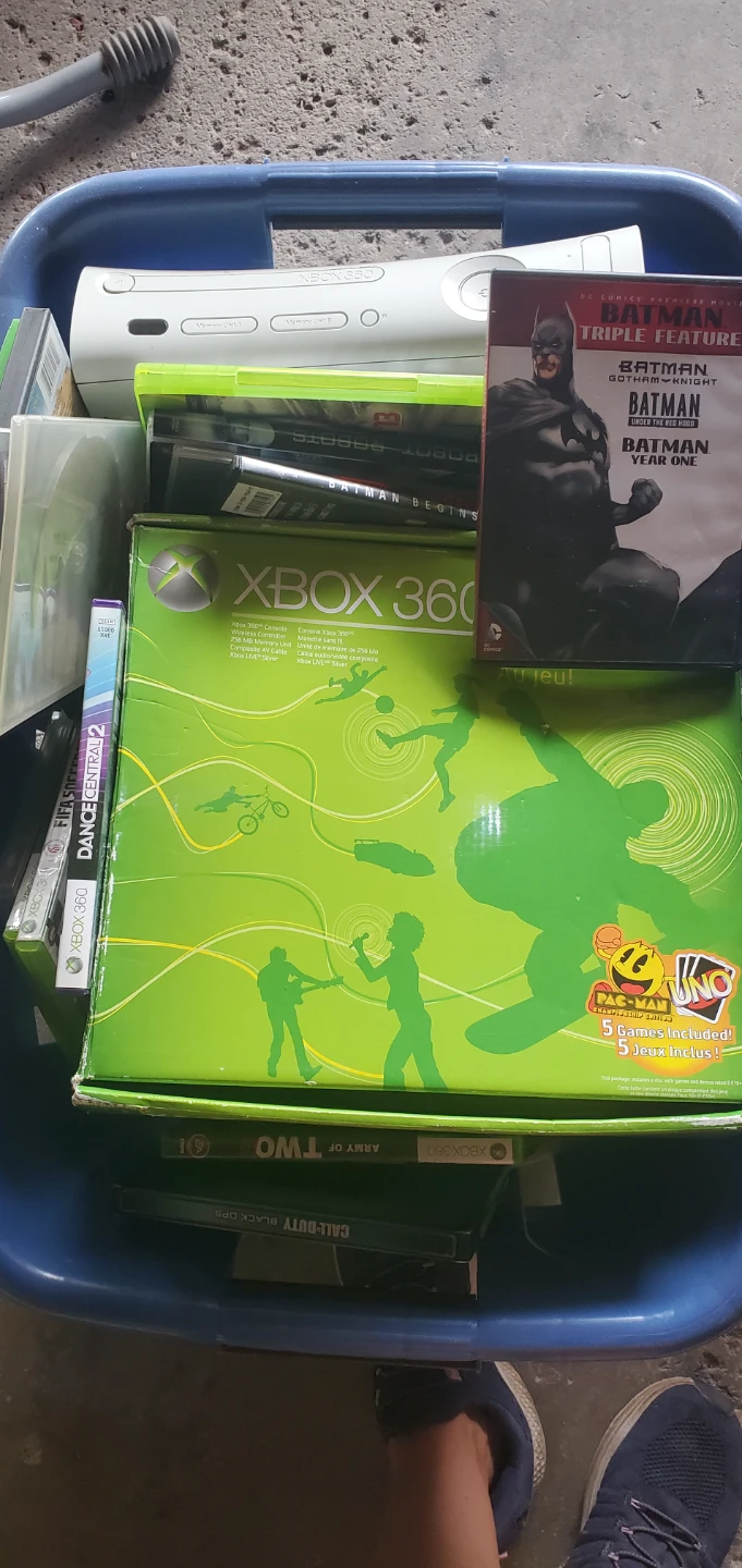 2 Xbox 360 Console with Games - photo 2
