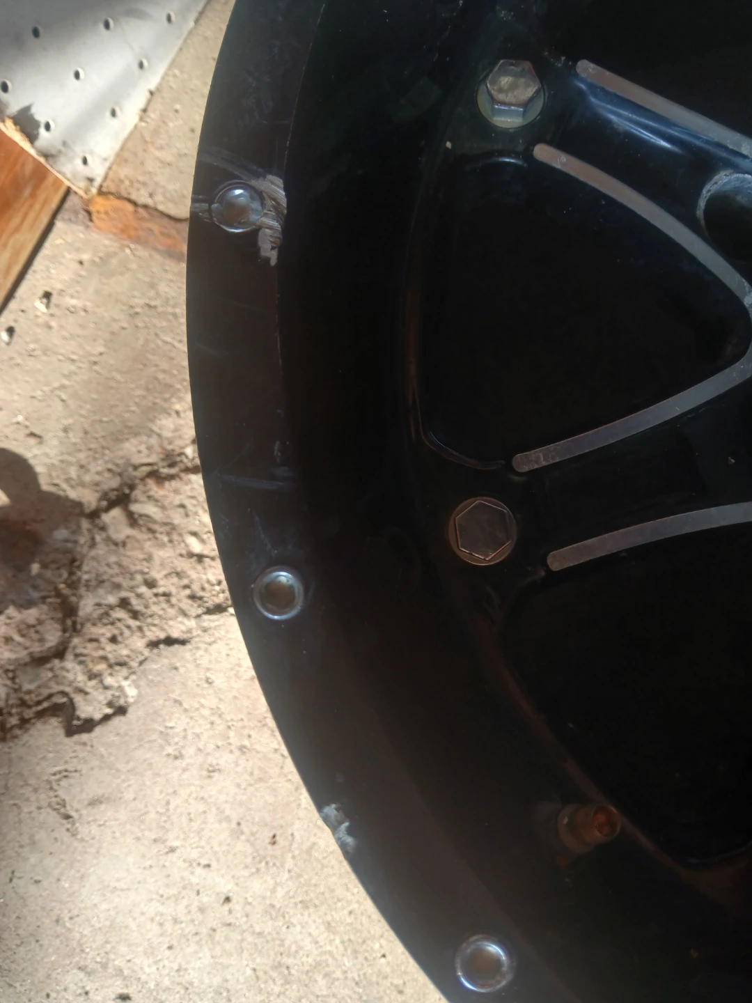 Black Aftermarket Aluminum Wheel Rim - photo 2