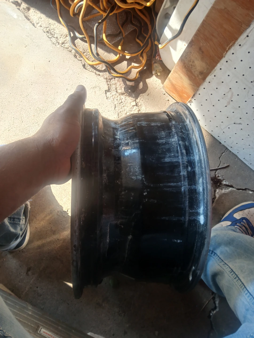 Black Aftermarket Aluminum Wheel Rim - photo 3
