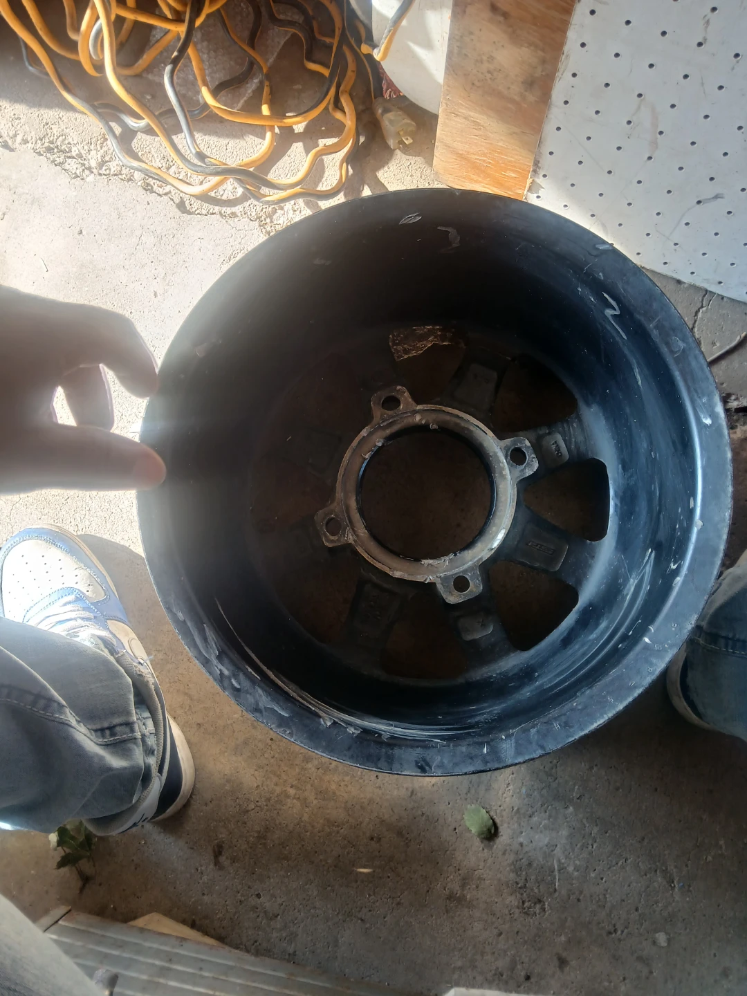 Black Aftermarket Aluminum Wheel Rim - photo 4