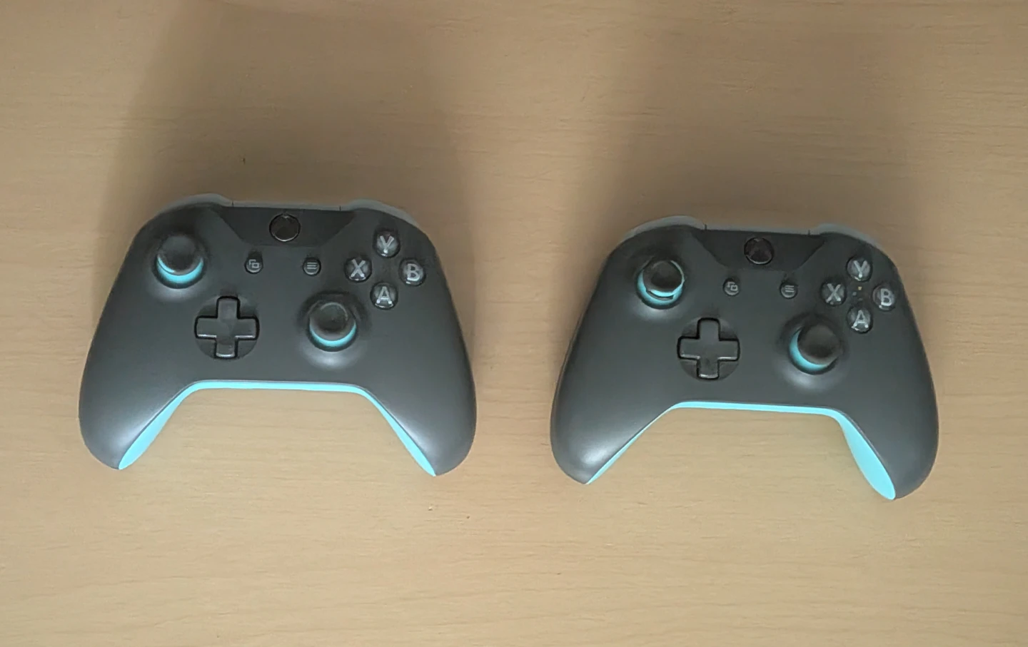 2 Special Edition Gray/ Blue Xbox One S Controllers