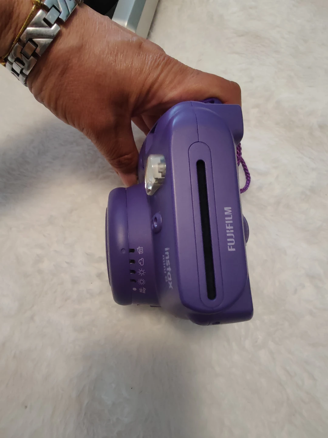 Fujifilm Instax Mini 8 Instant Film Camera - Grape Purple - photo 4