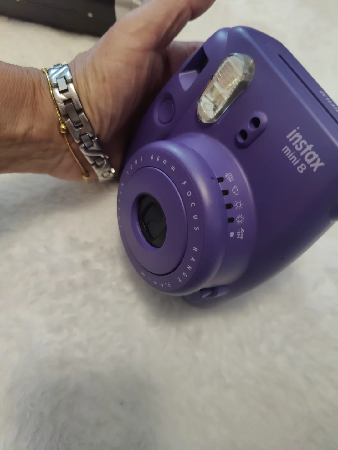 Fujifilm Instax Mini 8 Instant Film Camera - Grape Purple - photo 5