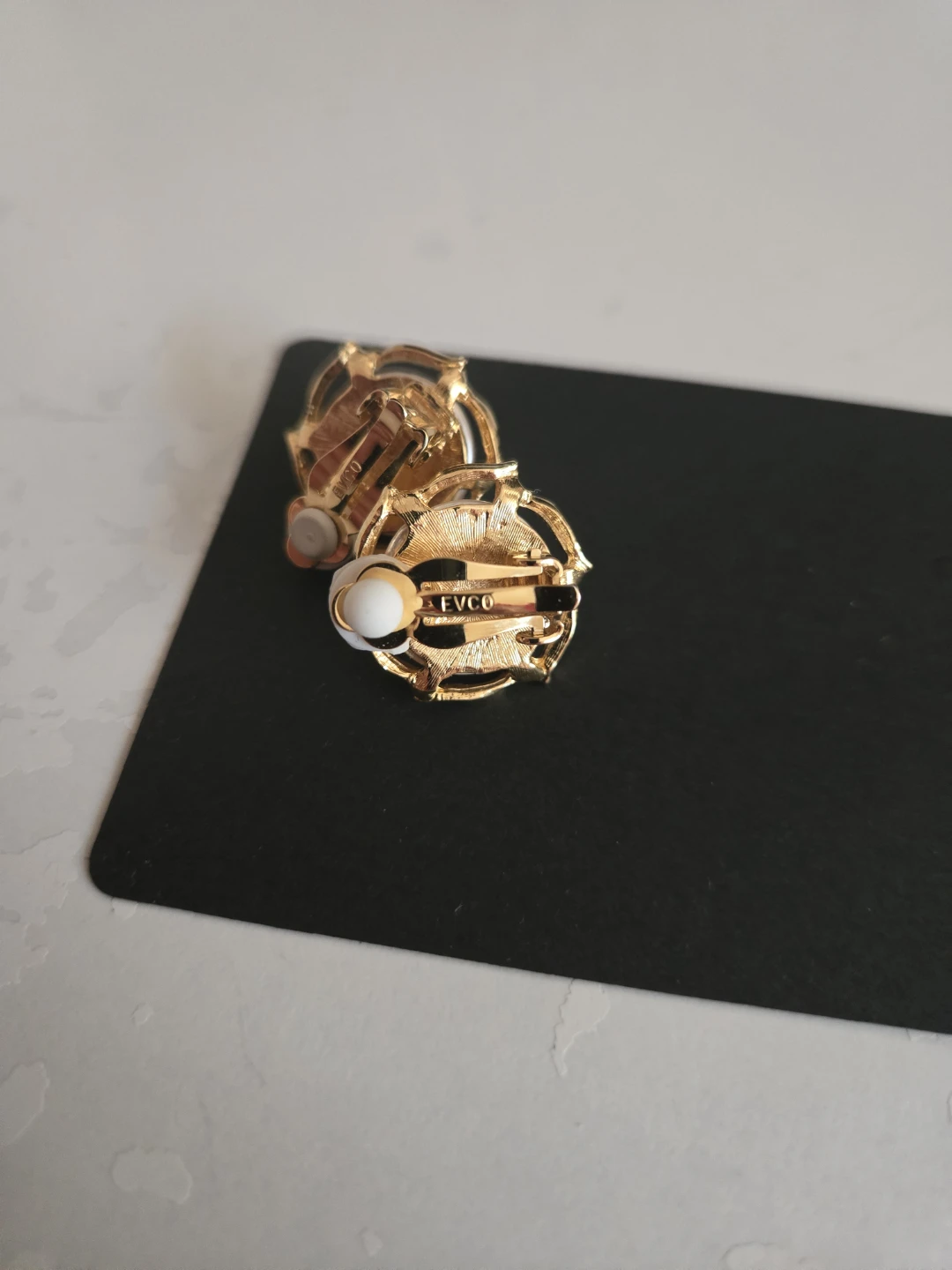 EVCO Brand Faux Pearl Clip-On Earrings - photo 3