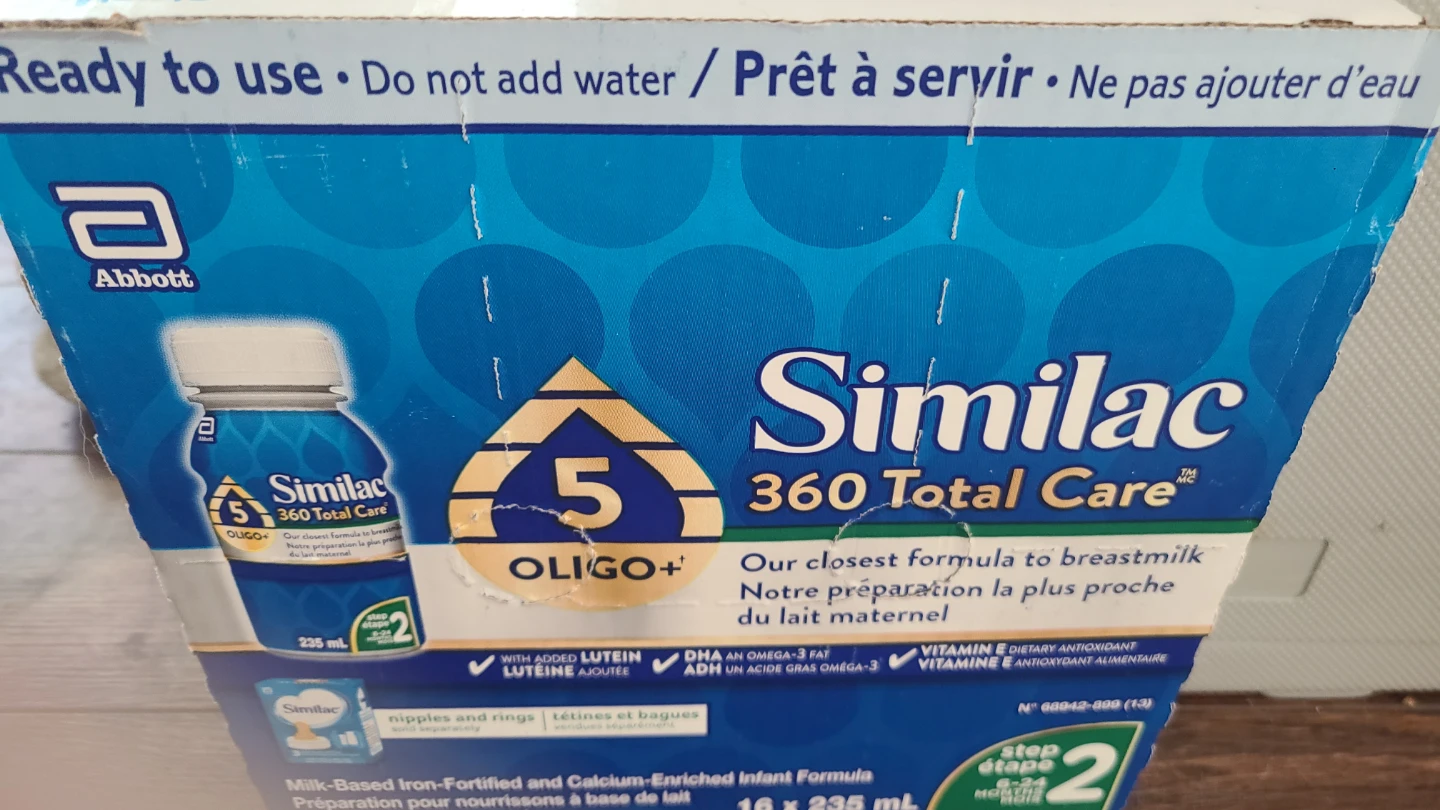 Similac 360 Total Care Infant Formula 16 x 235 mL Bottles