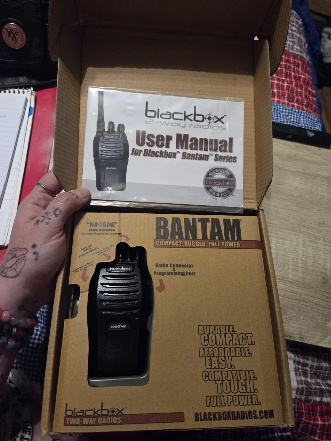 Blackbox Bantam Two-Way Radio