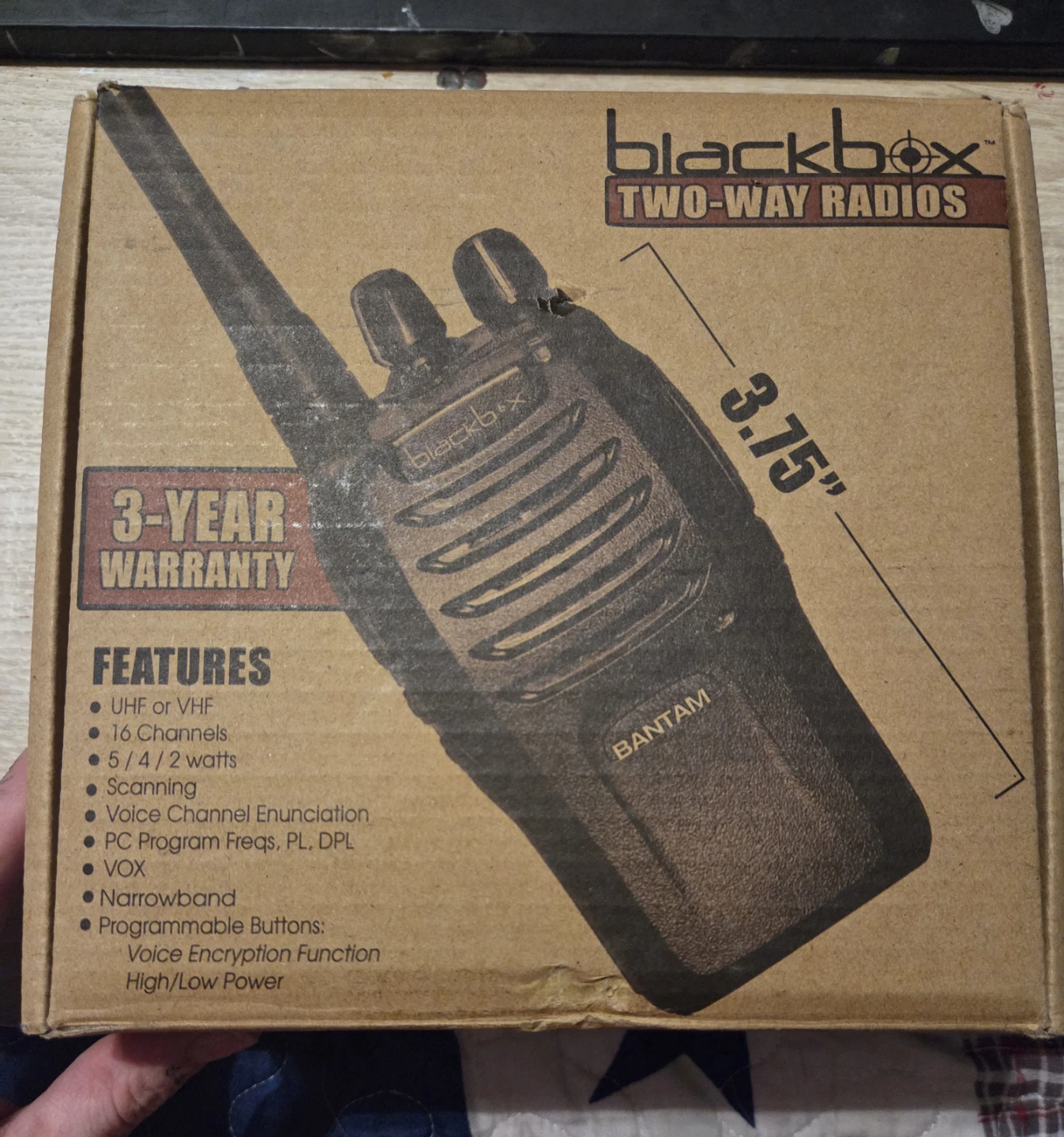 Blackbox Bantam Two-Way Radio - photo 2