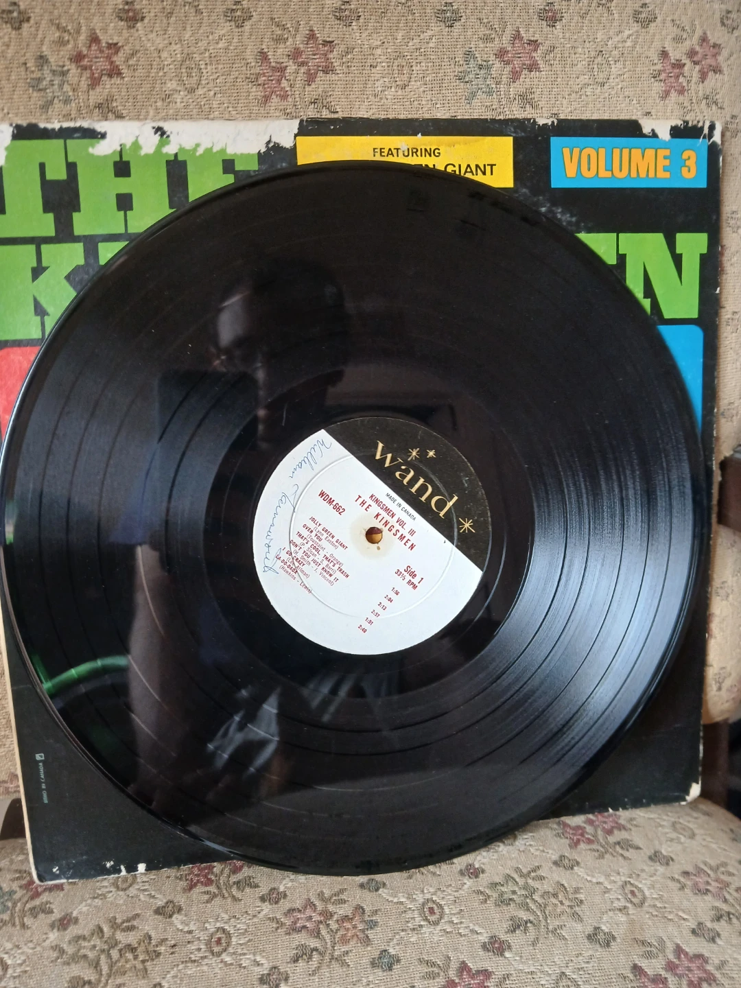 The Kingsmen Volume 3 LP Vinyl Record - photo 3
