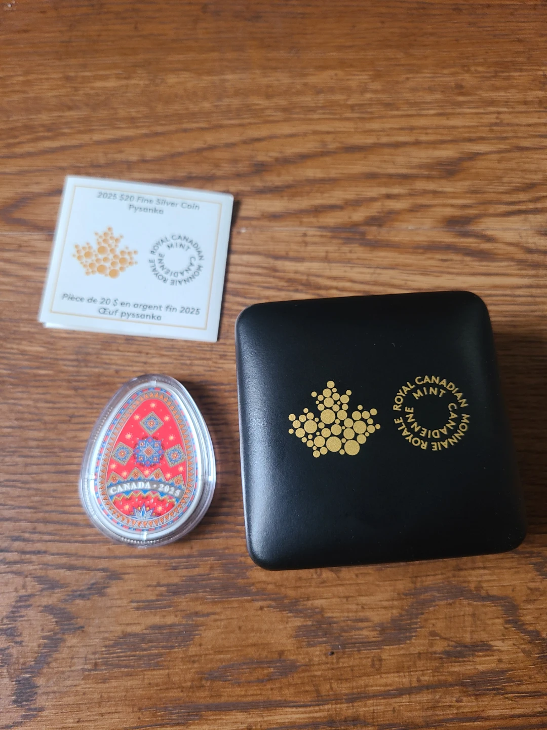 2025 $20 Fine Silver Pysanka Coin - photo 4