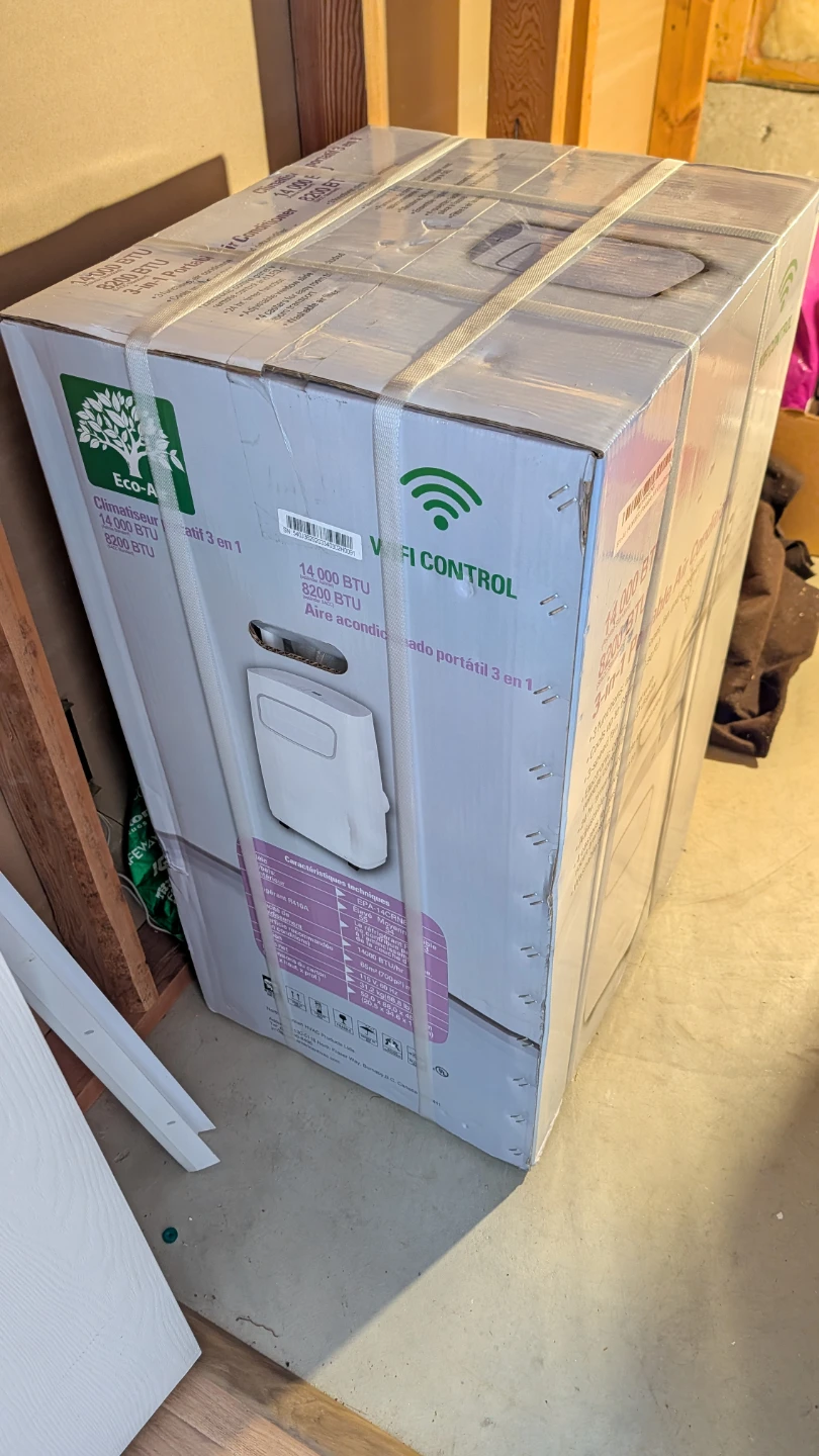 New Eco-Air Portable Air Conditioner 14,000 BTU