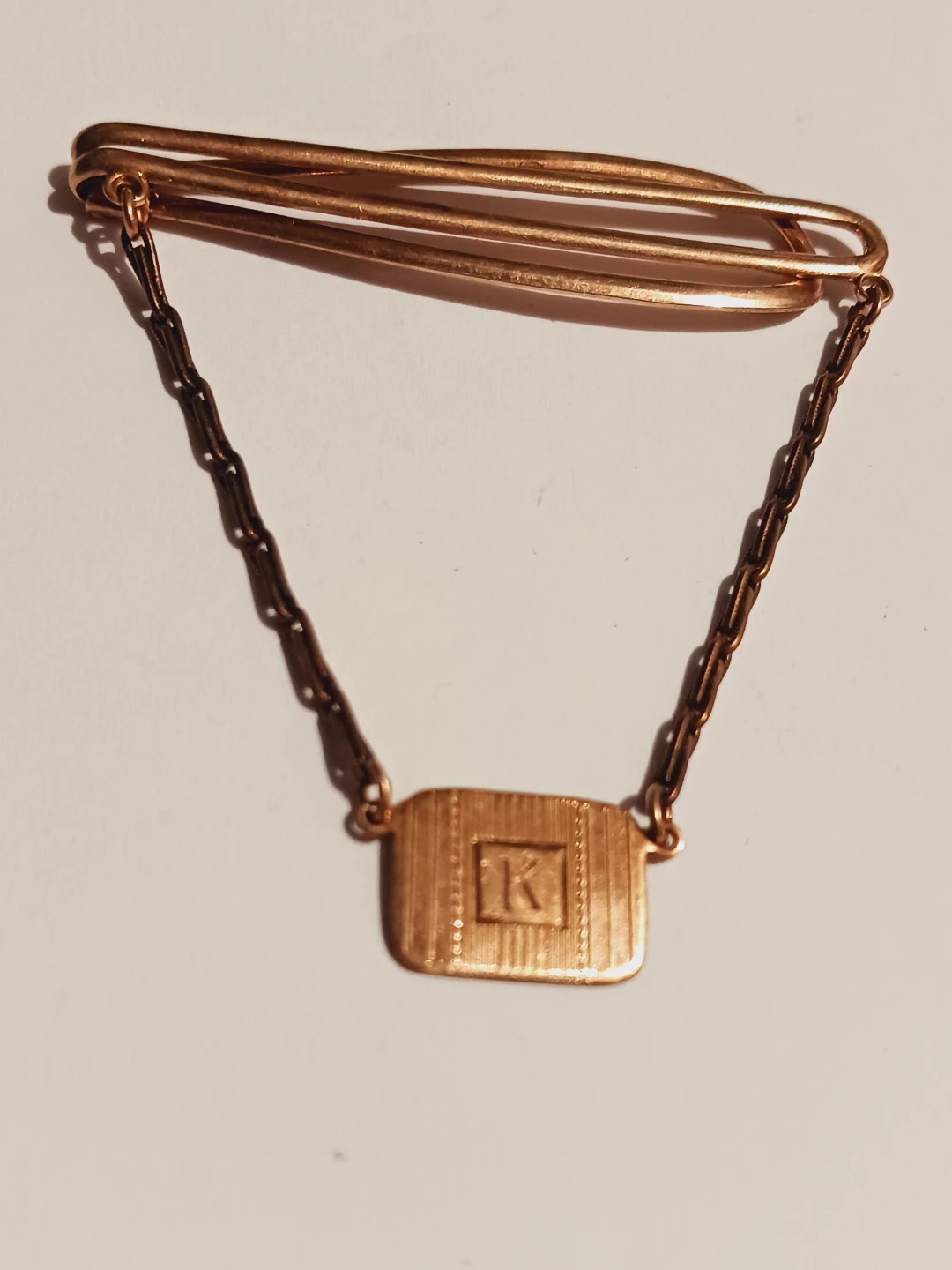 Beautiful Vintage Gold Filled Tie Clip