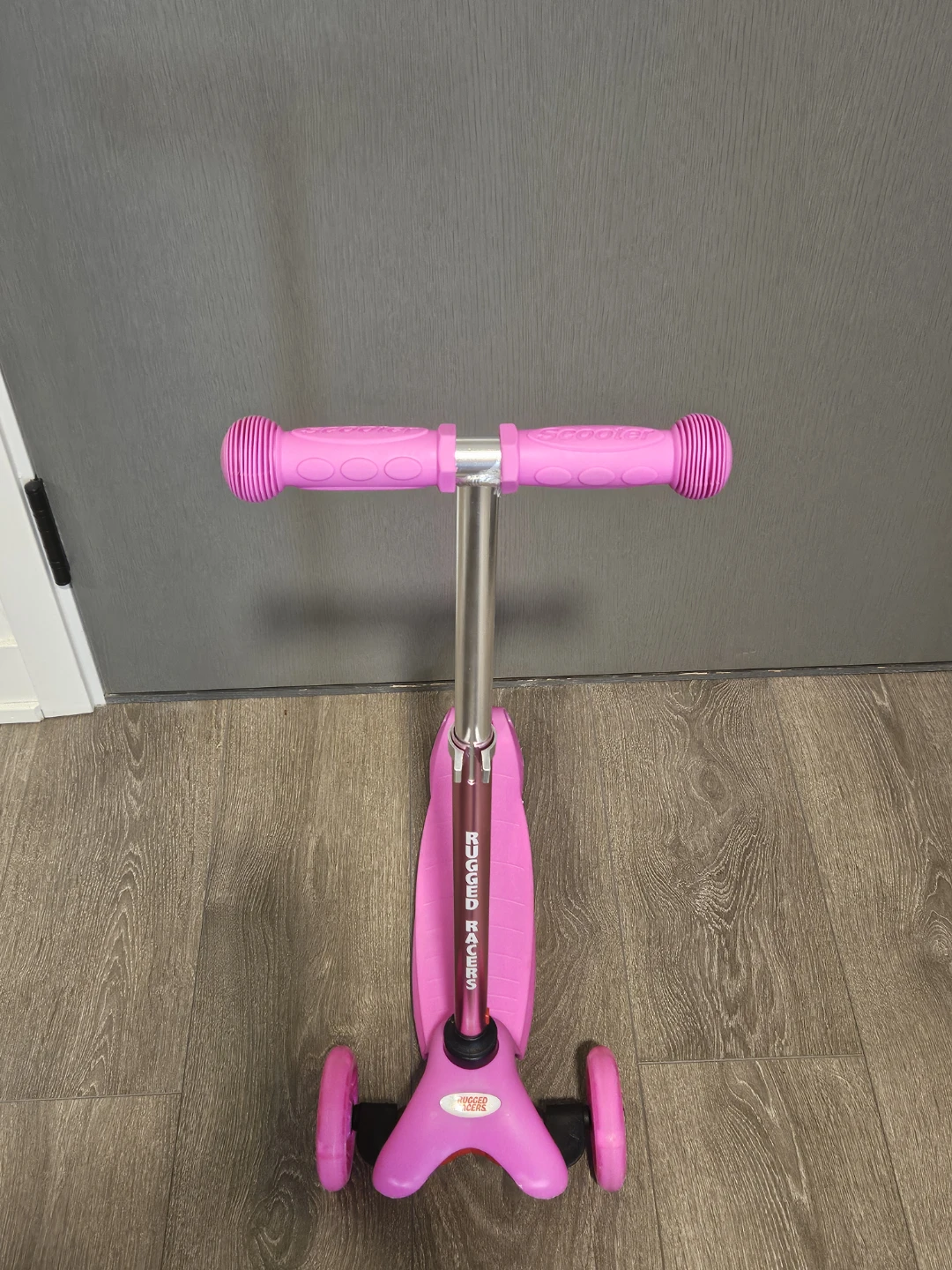 Rugged Racers Pink 3-Wheel Scooter - photo 2