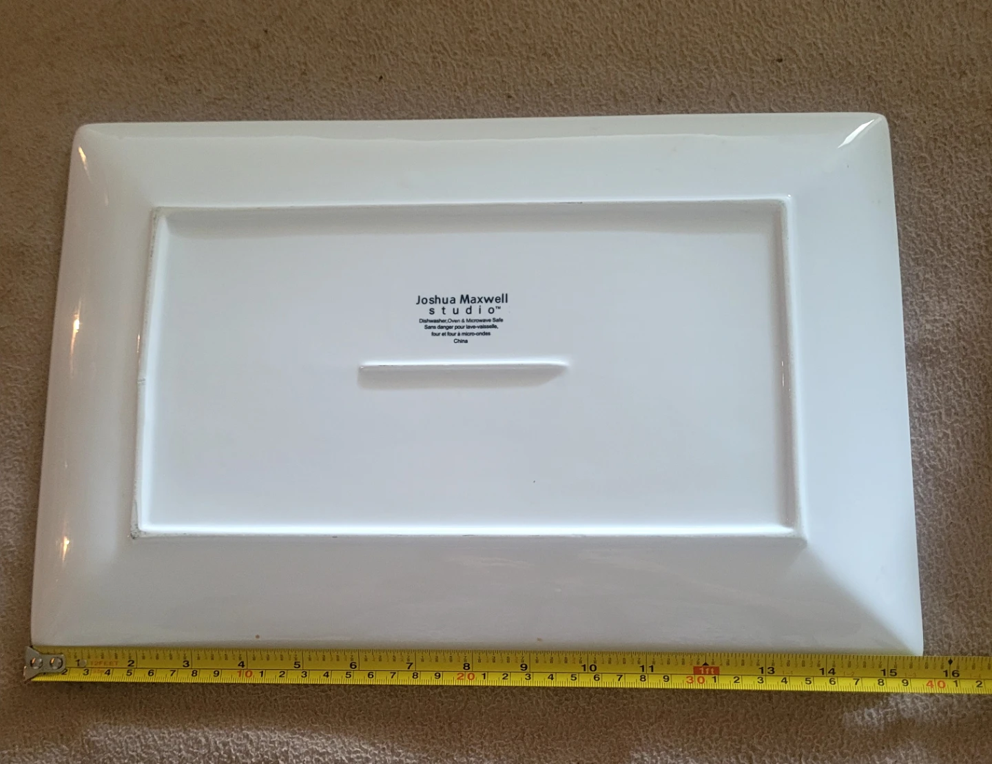 Joshua Maxwell Studio Rectangular Platter - photo 3