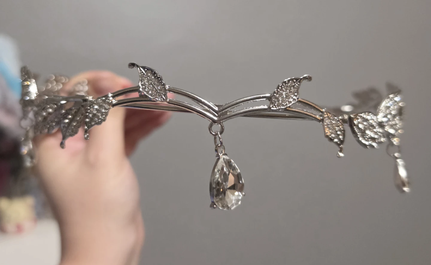 Silver Leaf Circlet